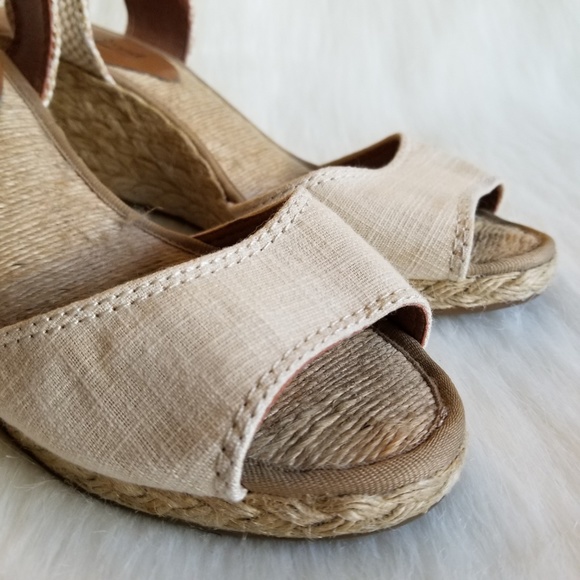 LUCKY BRAND | Peep Toe Espadrille Wedge - Picture 3 of 6